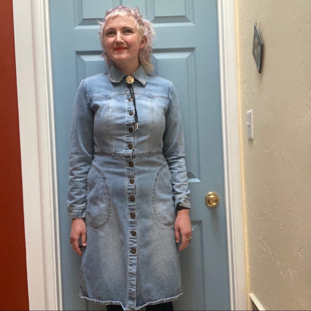 Vintage Denim Dress